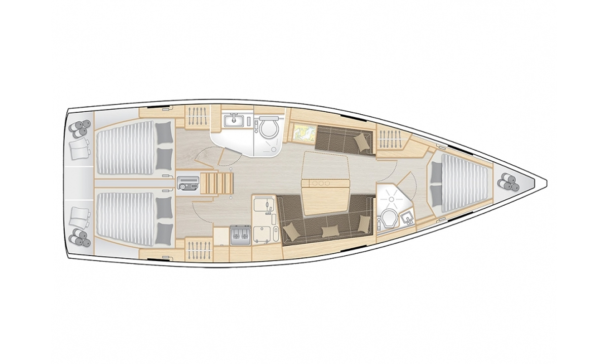 Hanse 418 – 3cab – Shrimp