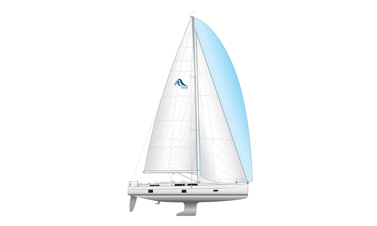 Hanse 458 – 4cab – Oreo