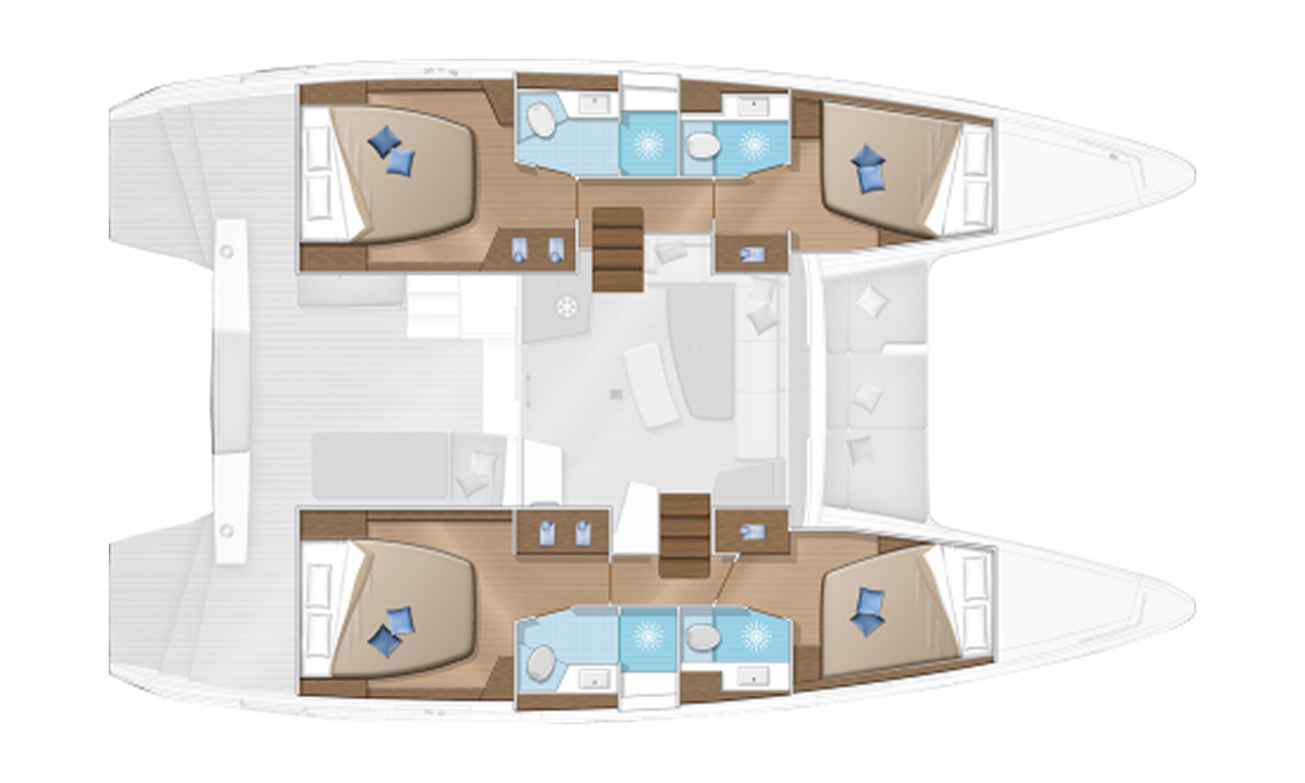 Lagoon 42 – 4+2cab – Fantasea