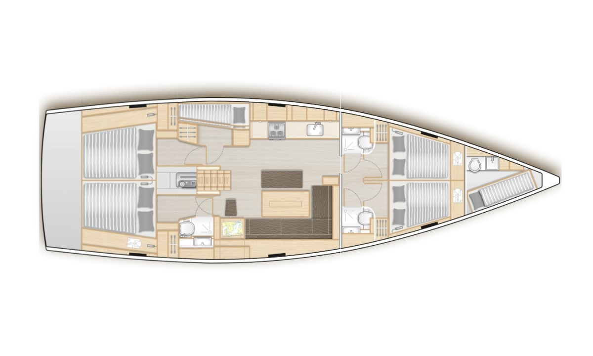 Hanse 508 – 6cab – Moby Dick